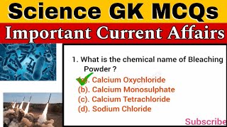 Science GK MCQs  Important GK Questions  Railway NTPC  SSC BPSC  Top GK Facts [upl. by Arama]