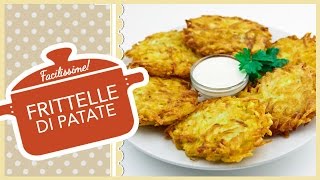 FRITTELLE DI PATATE  ROSTI  Potato Pancakes sub eng [upl. by Lynnea]