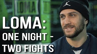 LOMA one night  two fights INTERVIEW English subtitles ЛOMA отбоксирую в один вечер два боя [upl. by Torrell]