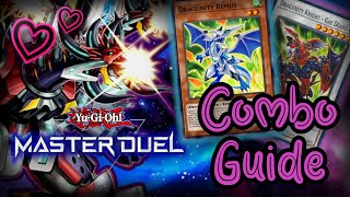 Dragon Link Dragunity Combo Guide  ONE CARD COMBO  Part 1 YuGiOh Master Duel [upl. by Gunther]