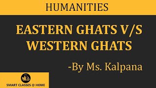 Difference between Western Ghats and Eastern Ghats BA MA I Guru Kpo [upl. by Erialb]