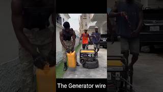 The Generator wire 🤣🤣🤣 funny shorts comedy [upl. by Ayin]