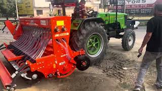 Ajj apa new super seedr leanda landforcetrending indofarmtractor farmer [upl. by Forrest986]