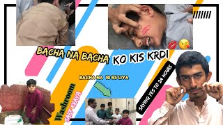 SUBHAN SAYING YES TO MOLVI VLOGGER FOR 24 Hours  BACHA NA BACHA KO KIS KRDI 💋😘 vlog [upl. by Rma]