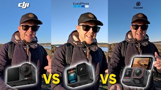 DJI Action 5 vs GoPro 13 vs Insta360 Ace Pro 2  Which is The REAL quotPROquot [upl. by Sreip727]