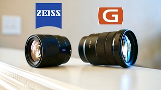 Zeiss 1670mm vs Sony 18105 G Lens Comparison [upl. by Dori]