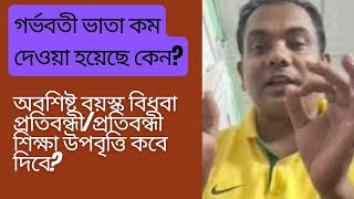 গর্ভবতী ভাতা বকেয়া পাওনা কবে পাবেনঅবশিষ্ট বয়স্ক বিধবা প্রতিবন্ধী ভাতা কবে দিবেBabul Miah [upl. by Kizzee]