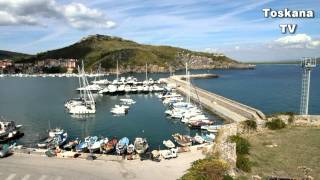 Porto Ercole  Strada Panoramica  Monte Argentario  Maremma  Toskana [upl. by Nitreb]