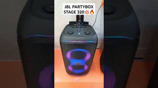 JBL PARTYBOX STAGE 320 Bass Test🔥💥jbl jblpartyboxstage320 [upl. by Adiaroz211]