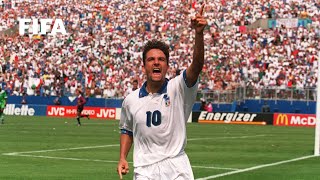 🇮🇹 Roberto Baggio  FIFA World Cup Goals [upl. by Aynahs]