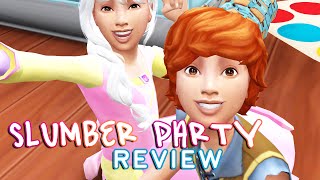 Lets Review The Sims 4  Slumber Party Mod [upl. by Britton]