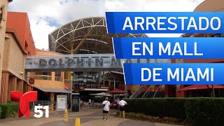 Presunto miembro del Tren de Aragua arrestado en centro comercial de Miami [upl. by Alyos]