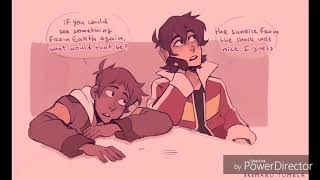 KLANCE comic eng DUB  sunrise🌅 [upl. by Bancroft]