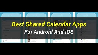 5 Best Shared Calendar Apps  For Android And IOS [upl. by Toombs946]