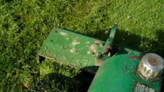 Ransomes 180 triple petrol cylinder mower [upl. by Persons]