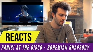 Producer Reacts to Panic At The Disco  Bohemian Rhapsody [upl. by Nimad]