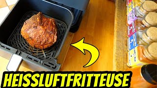 REZEPT Schweinebraten im AIRFRYER noch einfacher gehts nicht [upl. by Enirod453]