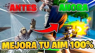 COMO MEJORAR TU PUNTERIA EN FORTNITE 100 [upl. by Acinorev]