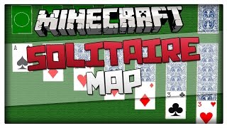 Minecraft Map  SOLITAIRE The Classic Solitaire Card Game in Minecraft 183  18 [upl. by Swagerty]