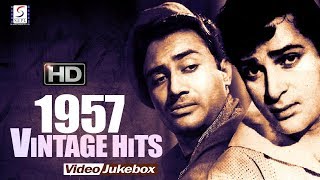 Vintage Hits Songs Of 1957  All Hit Video Songs Jukebox HD [upl. by Rabbaj]