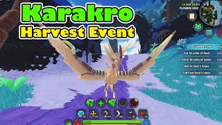 Creature Karakro Harvest Event Showcase  Creatures Of Sonaria [upl. by Renaldo]