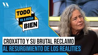 quotCuando empezamos a hacer realitys se PUDRIÓ CHILEquotquot Luz Croxatto y masivo fenómeno de la TV [upl. by Ansel]