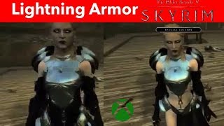 Skyrim SE Xbox One ModsLightning Armor [upl. by Reffotsirhc]