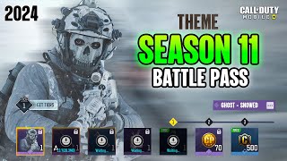 Season 11 Battle Pass Characters amp Guns CODM  Winter Theme Updates COD Mobile  S11 Leaks [upl. by Seditsira455]