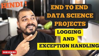 Tutorial 4 End To End Data Science Projects In HindiLogging And Exception Handling [upl. by La148]