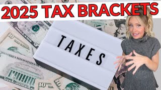 New 2025 tax brackets revealed by IRS You may see more money in your paycheck [upl. by Bigner]