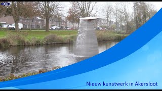 Nieuw kunstwerk in Akersloot [upl. by Ketchan]