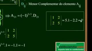 Matemática  Aula 20  Determinantes  Parte 2 [upl. by Ynamrej]