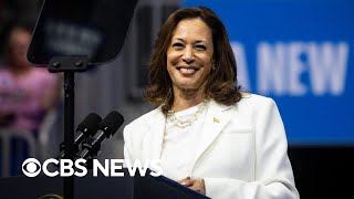 Kamala Harris getting 13 boost from women voters in ABC NewsIpsos poll [upl. by Elegna482]