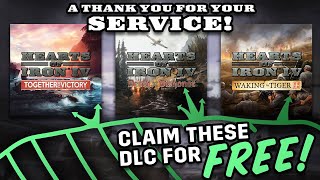 BIG News Get 3 FREE HOI4 DLCs in Spring sale by March 21 [upl. by Madoc]