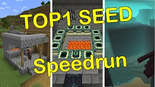 BEST Speedrun Seed for Java 1182  Minecraft [upl. by Tijnar]