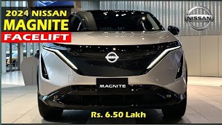 Nissan Magnite Facelift 2024 india launch 5 Lakh ki 4 star Car  Magnite 2024 new model magnite new [upl. by Barnebas]