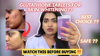 I Took Glutathione tablets Here’s What Happened ‼️ [upl. by Lindner517]