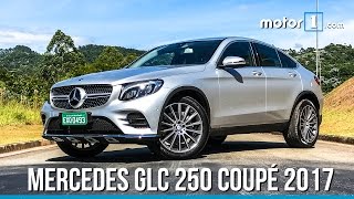 MercedesBenz GLC 250 Coupé 2017  Avaliação  Motor1com Brasil [upl. by Talia]