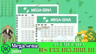 Mega sena Resultado 2694 [upl. by Madelin]