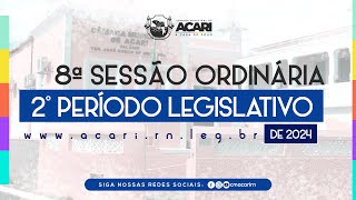 9ª SESSÃO ORDINÁRIA DO II PERÍODO LEGISLATIVO  21102024 [upl. by Ahsenroc]