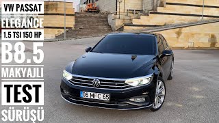 VW PASSAT ELEGANCE B85  15 TSI 150 HP DSG ACT GENEL İNCELEME İçDış TasarımTeknik Veriler TEST [upl. by Bove]