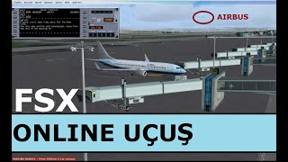 FSX  ONLINE UÇUŞ YAPIYORUZ LTACLTBA amp COLD AND DARK [upl. by Litha]