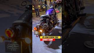 Royal Enfield Goan Classic 350 Exhaust Sound  BikeWale shorts [upl. by Filemon350]