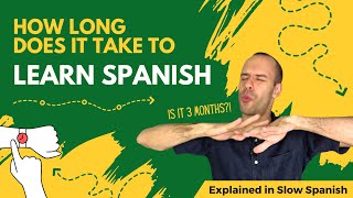 How long does it take to learn Spanish  Beginner Spanish [upl. by Nerrak]