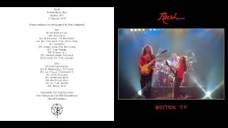 RUSH  Hemispheres Tour  Boston  1979 [upl. by Eninahpets613]