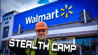 STEALTH CAMPING AT WALMART [upl. by Reynolds]