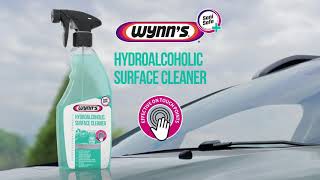 Wynns Hydroalcoholic Surface Cleaner EN [upl. by Sachi494]