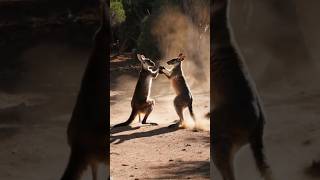 kangaroos fight [upl. by Dong]