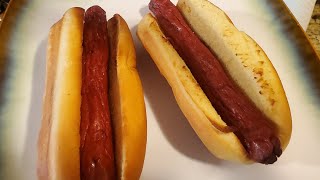 Air Fryer Sabrett Hot Dogs [upl. by Seugram]