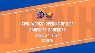 Procurement Livestream for DPWH Isabela 1st District Engineering Office on April 24 2024 [upl. by Jacqui775]